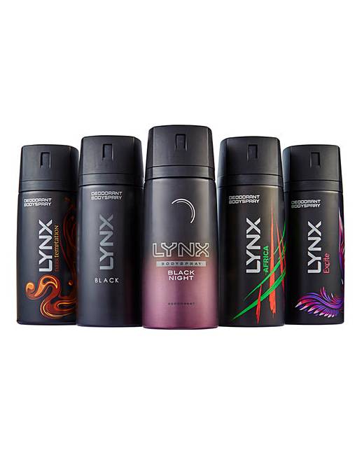 LYNX 5x Fragrance Edition | J D Williams