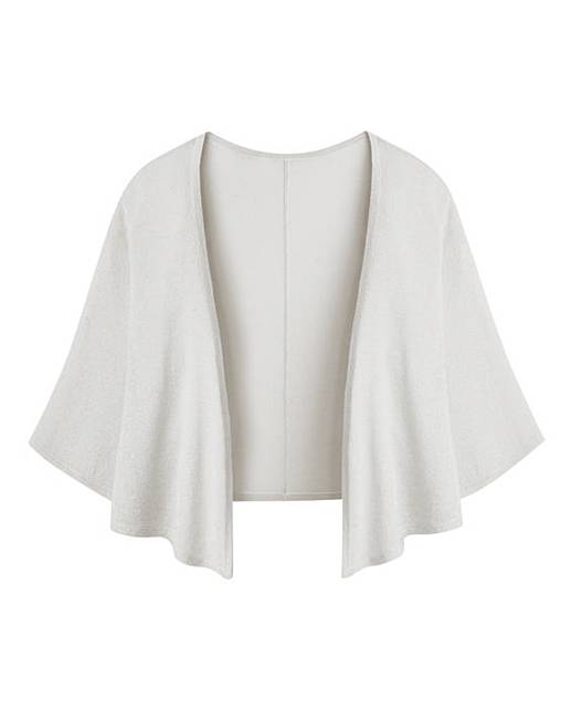 Metallic Shrug Fifty Plus