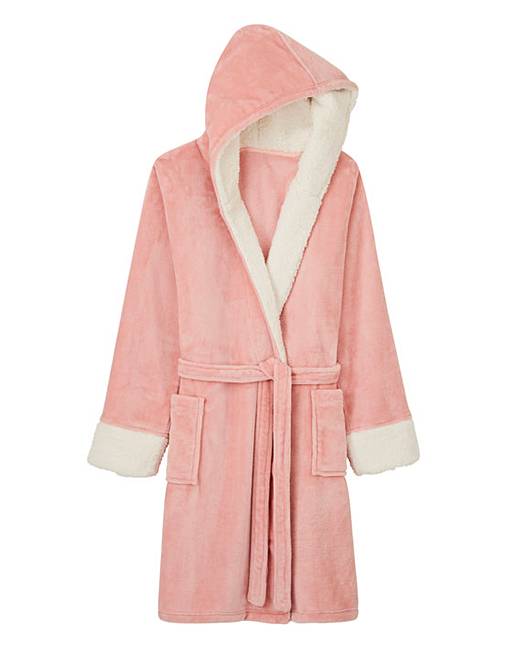 Pretty Secrets Supersoft Robe L38 | J D Williams