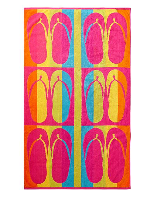 Flip Flop Beach Towel Premier Man