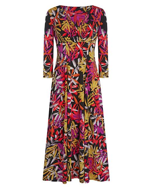 JOANNA HOPE Print Jersey Dress | Fifty Plus