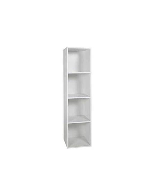 Home Phoenix 4 Cube Storage Unit White Premier Man Home Phoenix 4 Cube Storage Unit White
