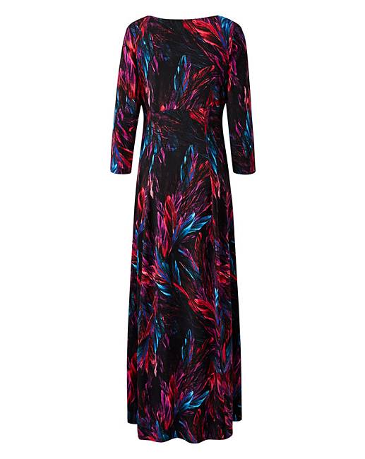 Joanna Hope Print Jersey Maxi Dress | Marisota