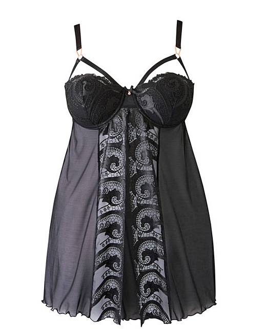 Figleaves Curve Strappy Babydoll | Simply Be