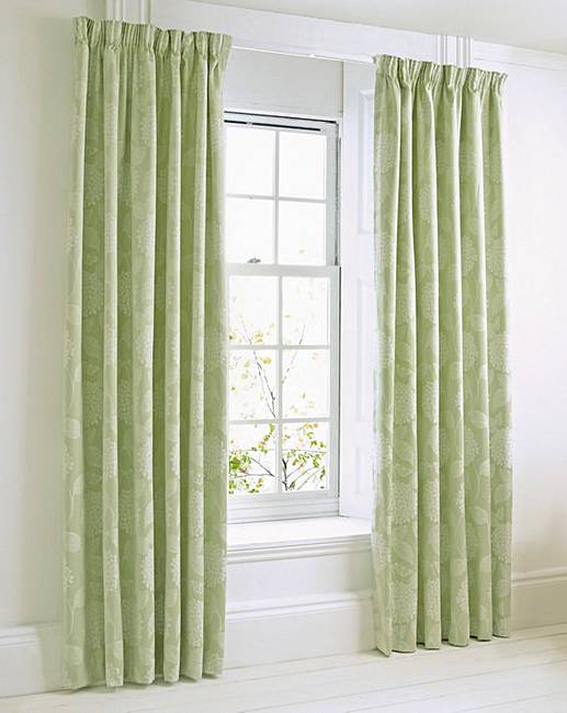 Rectella Hydrangea Lined Curtains | Julipa