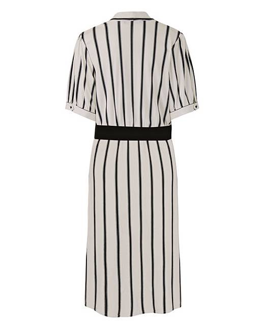 Scarlett & Jo Stripe Dress | Simply Be