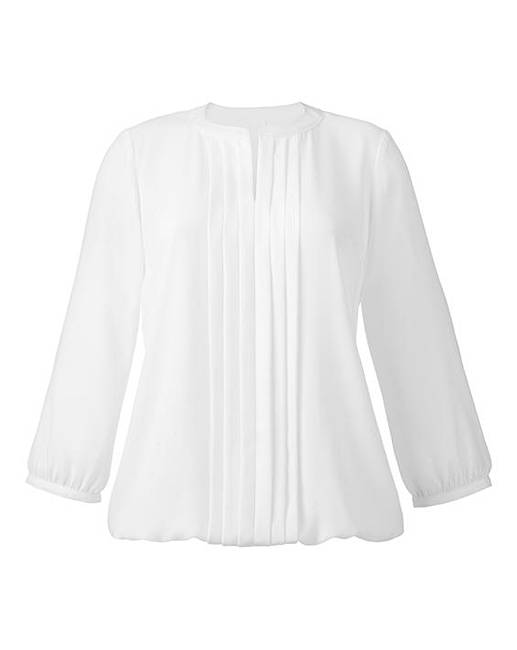 Pleat Detail Blouse | J D Williams