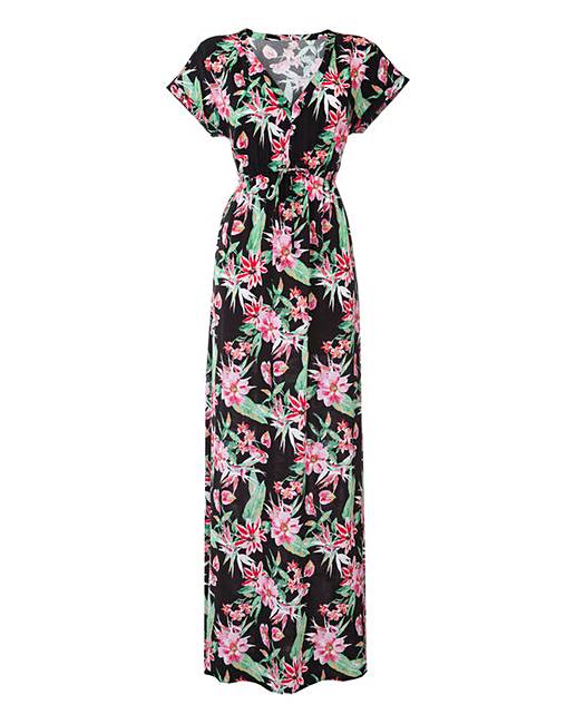 Kimono Sleeve Maxi Dress | J D Williams