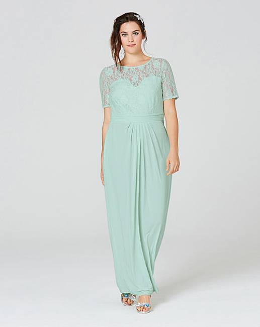 ITY Lace Bodice Maxi Dress | Simply Be