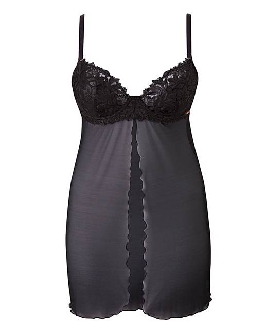 Figleaves Curve Pleasure Blcny Babydoll | Simply Be