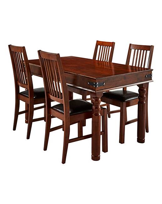Maharani Dining Table And 4 Chairs J D Williams Maharani Dining Table And 4 Chairs