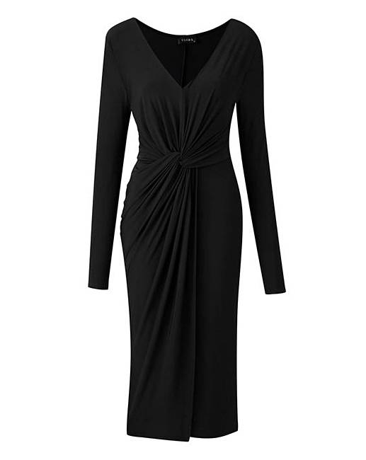 Simply Be by Night Knot Maxi Dress | Simply Be