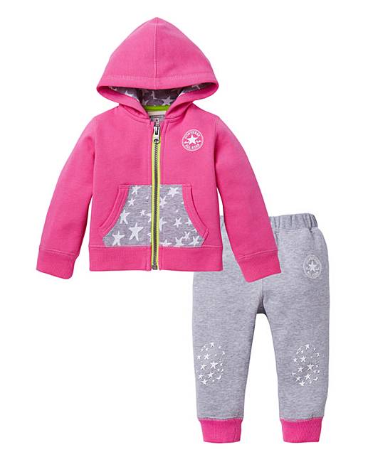 baby girl converse tracksuit