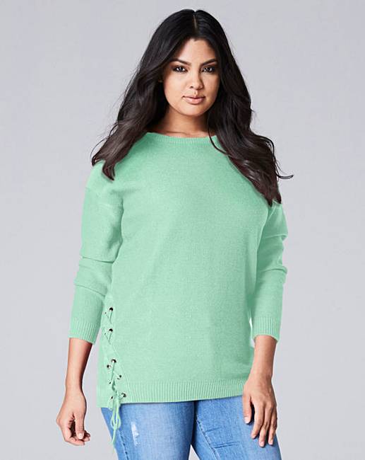 Lace-up Jumper | Crazy Clearance