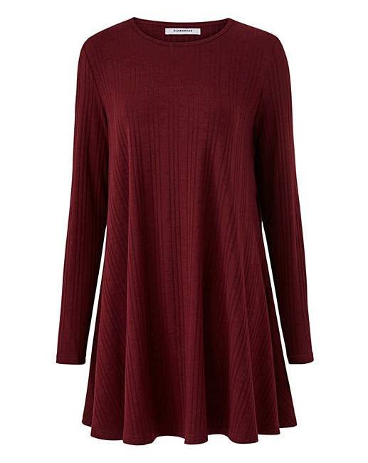 Alice & You Ribbed Swing Tunic | Simply Be