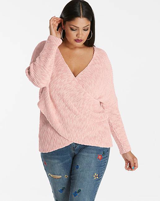 Wrap Jumper Simply Be