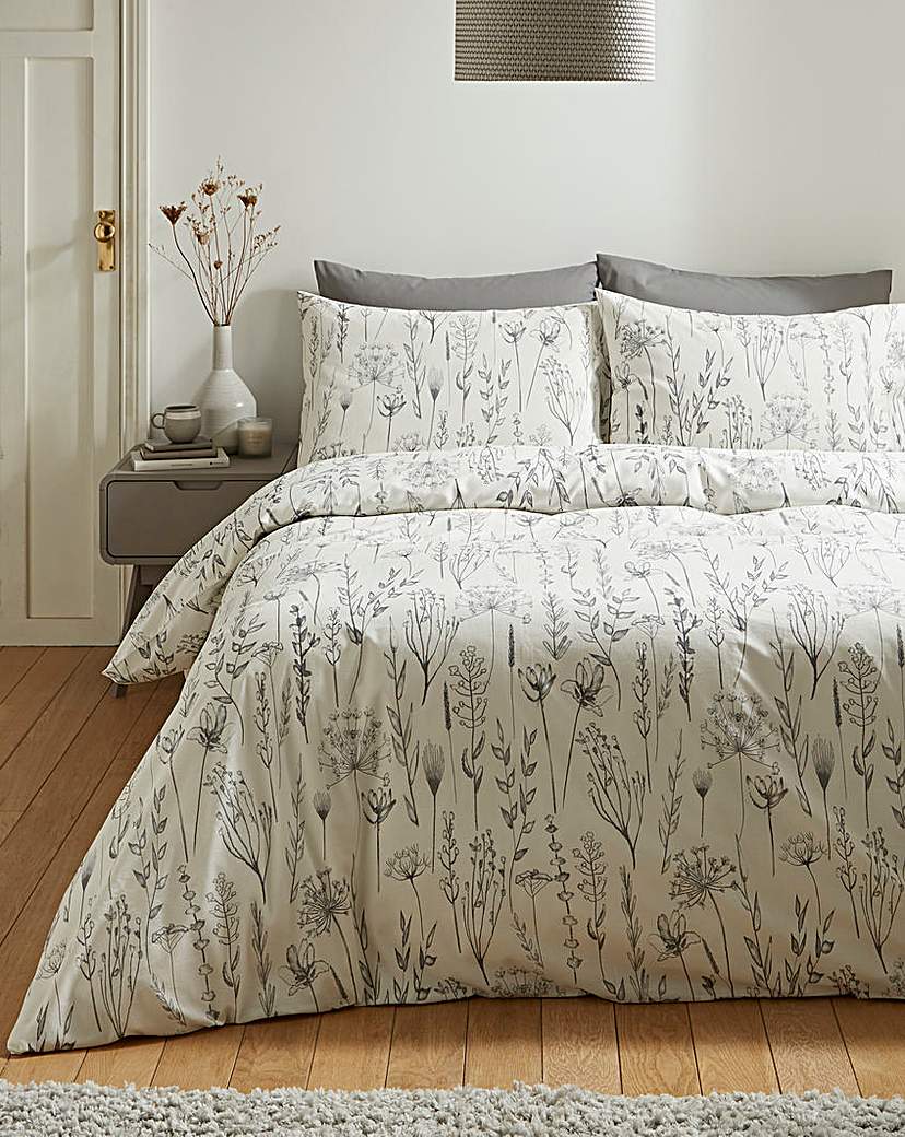 Winter Flora Duvet Set