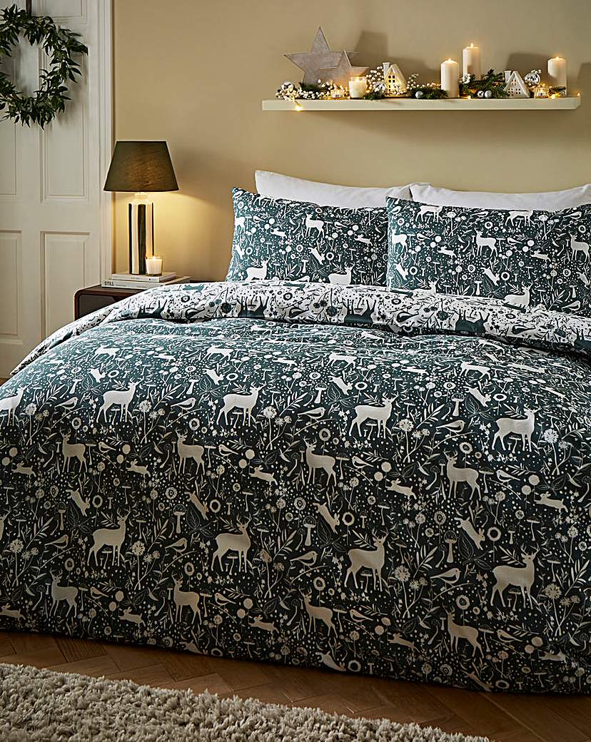 Linear Stags Duvet Set