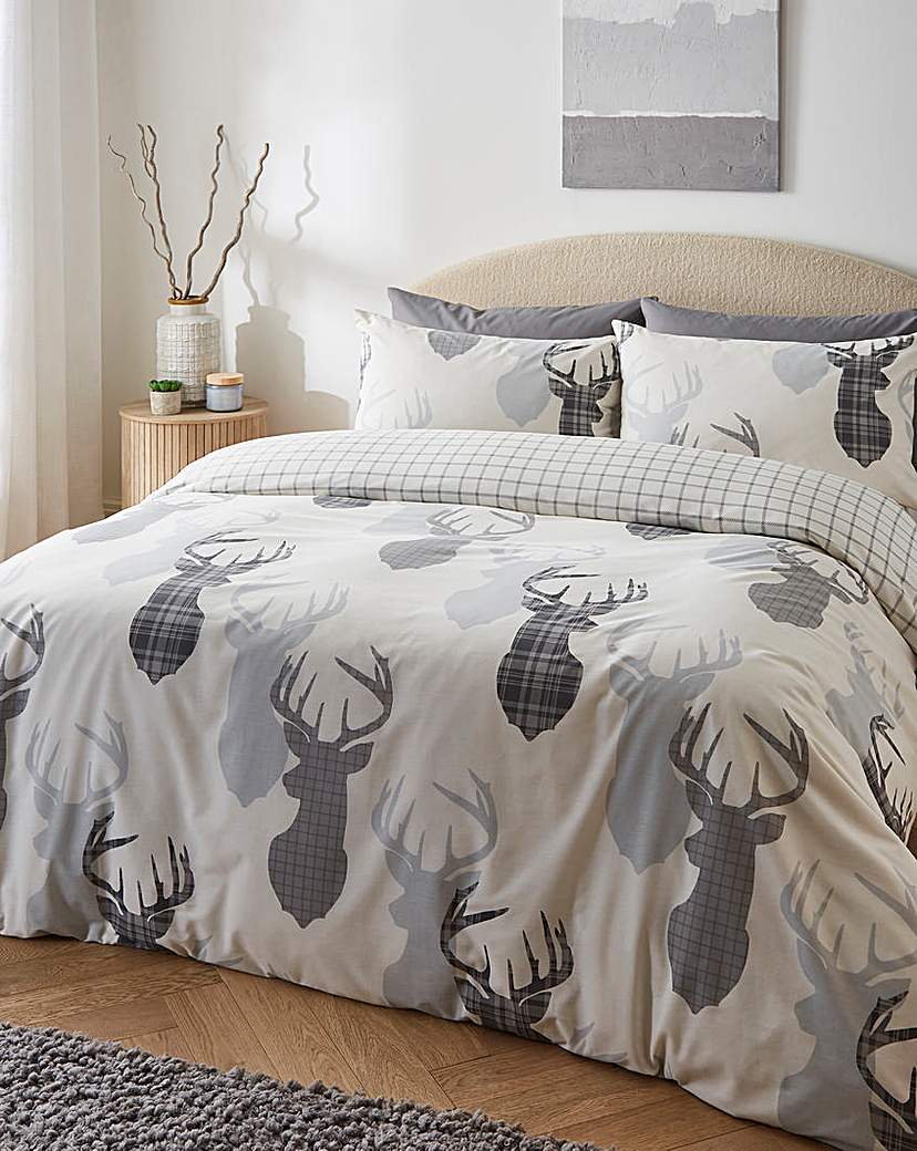 Hirsch Stags Duvet Cover Set