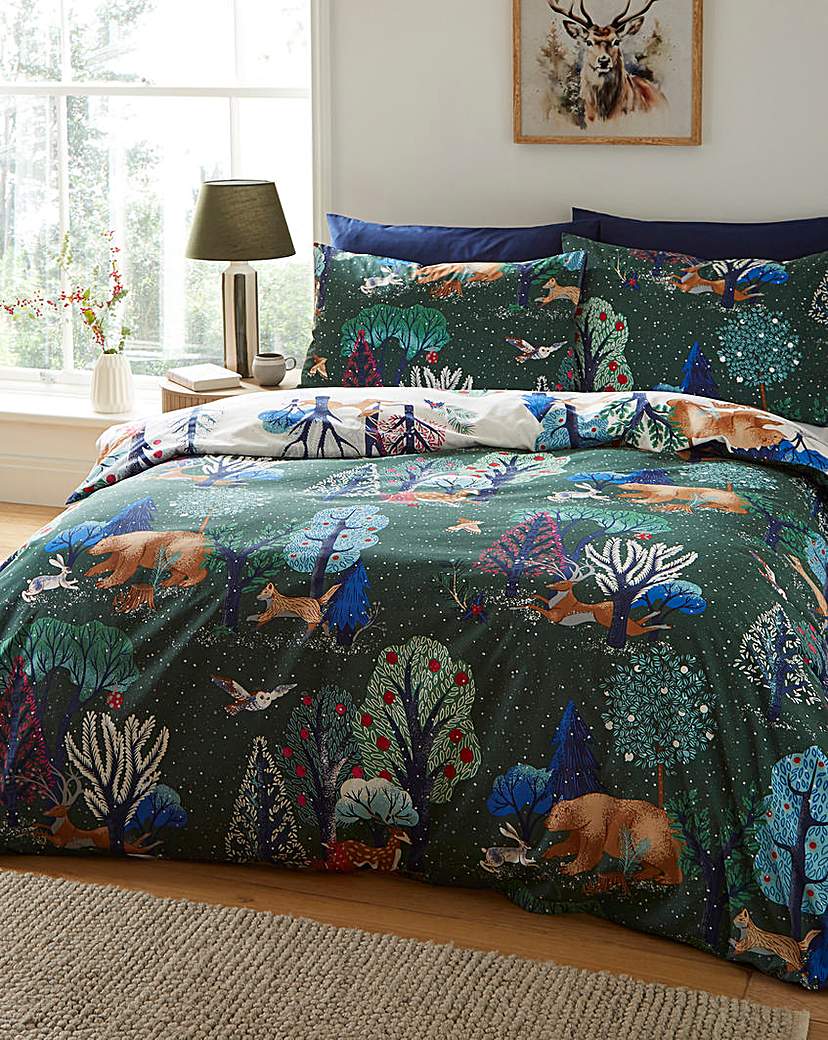 New In - Woodland Scene Duvet Set