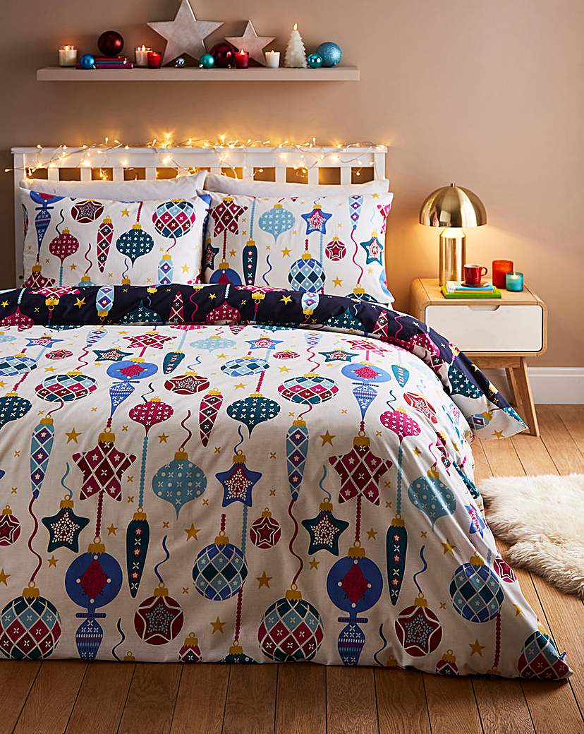 Festive Bauble Duvet Set