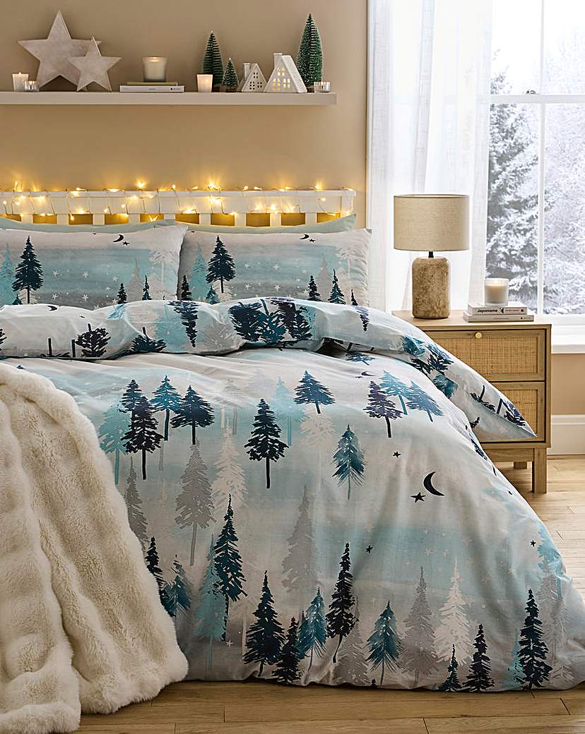 New In - Watercolour Forest Duvet Set