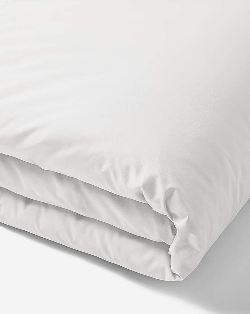 Non Iron Plain Dye Duvet Cover White …