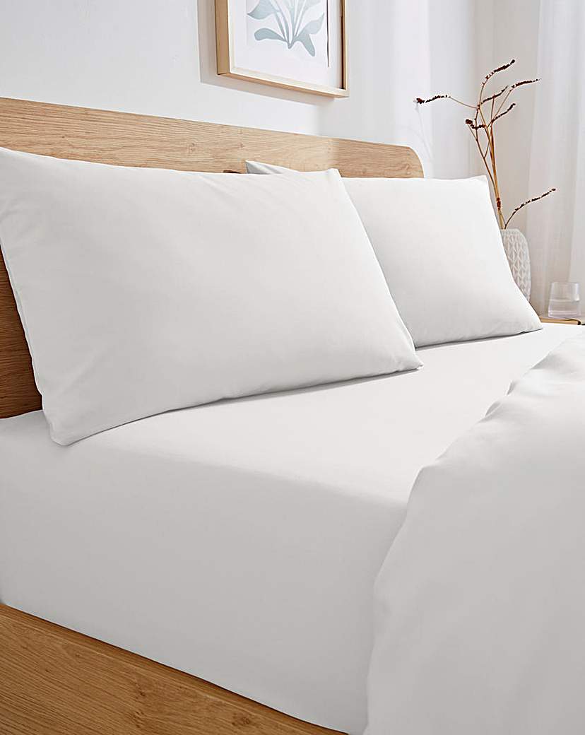 New In - Non Iron Extra Deep Fitted Sheet