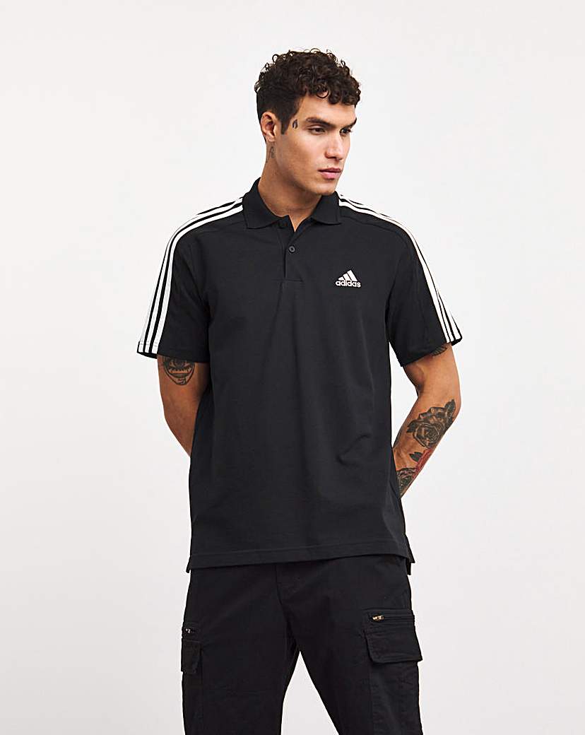 adidas 3 Stripes Polo Shirt