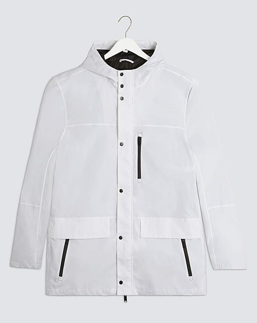 White 3 in 1 Parka - White