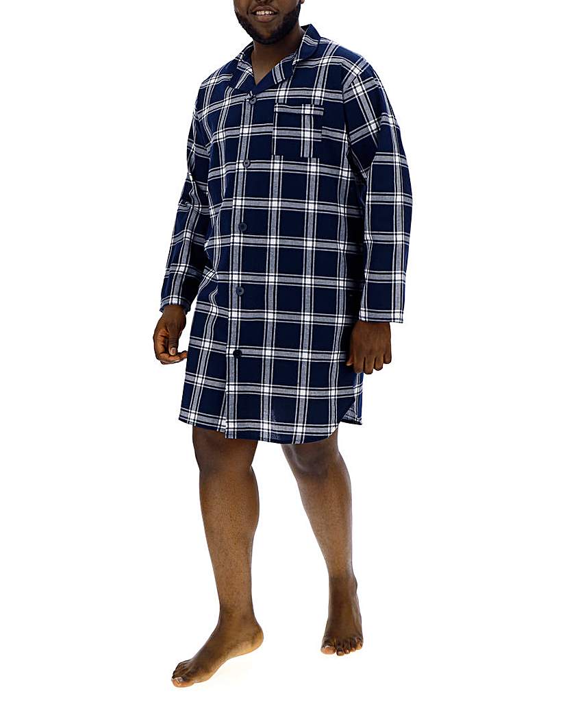 Image of Navy Check Nightshirt