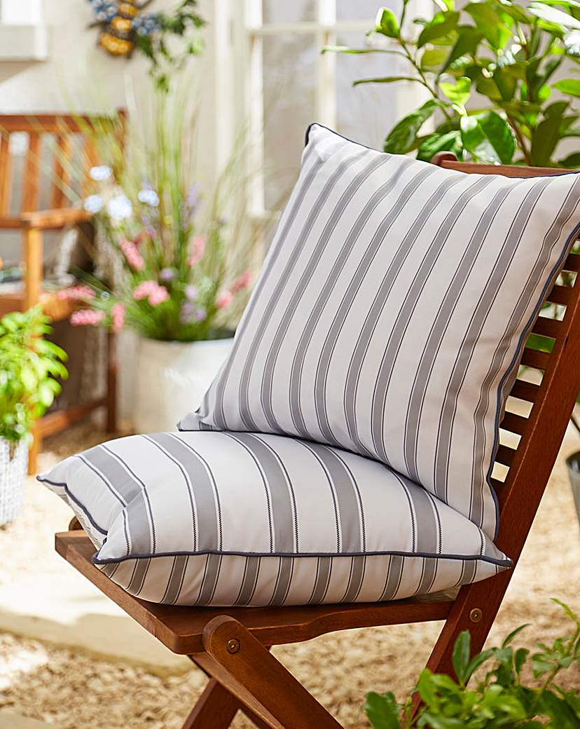 2 Stripe Outdoor Cushions