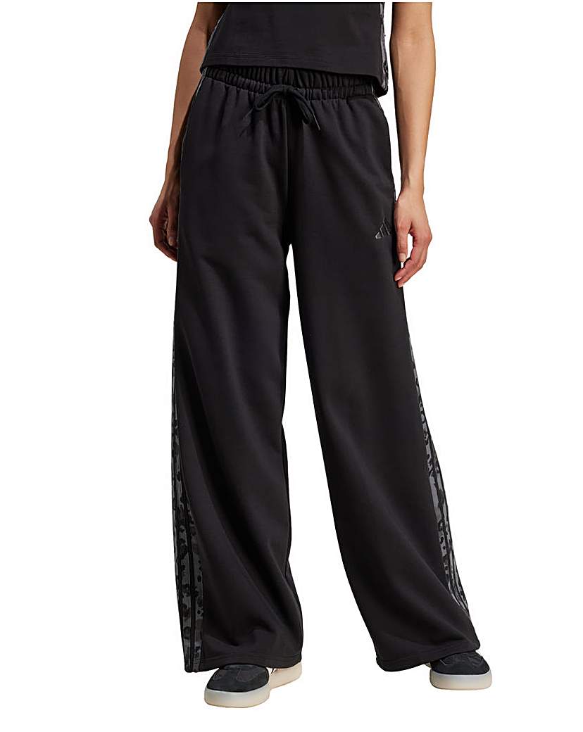 New In - adidas Wide Leg Leopard Print Jogger