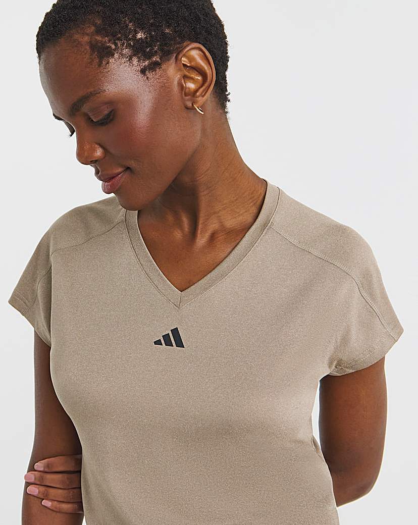 New In - adidas V Neck Training T-Shirt