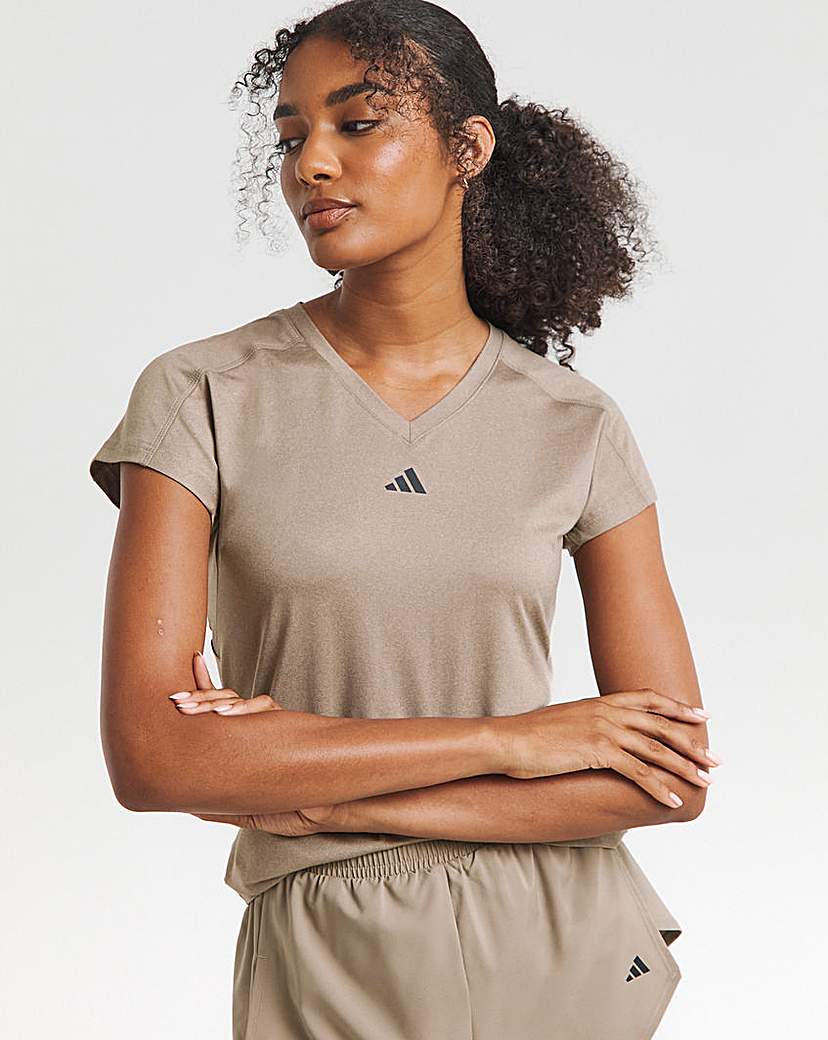 New In - adidas V Neck Training T-Shirt