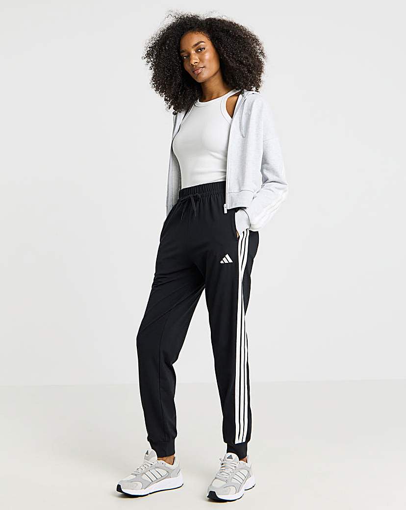 New In - adidas 3 Stripe Cuffed Jogger