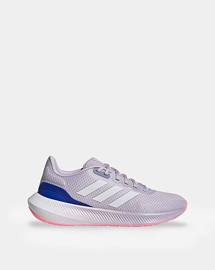 Adidas Women's Lilac Runfalcon 3.0 Trainers Size 4