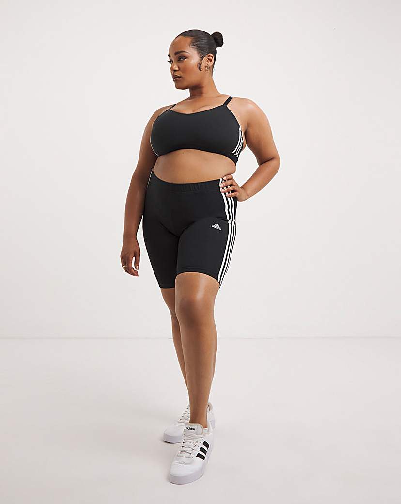 Plus size adidas biker on sale shorts