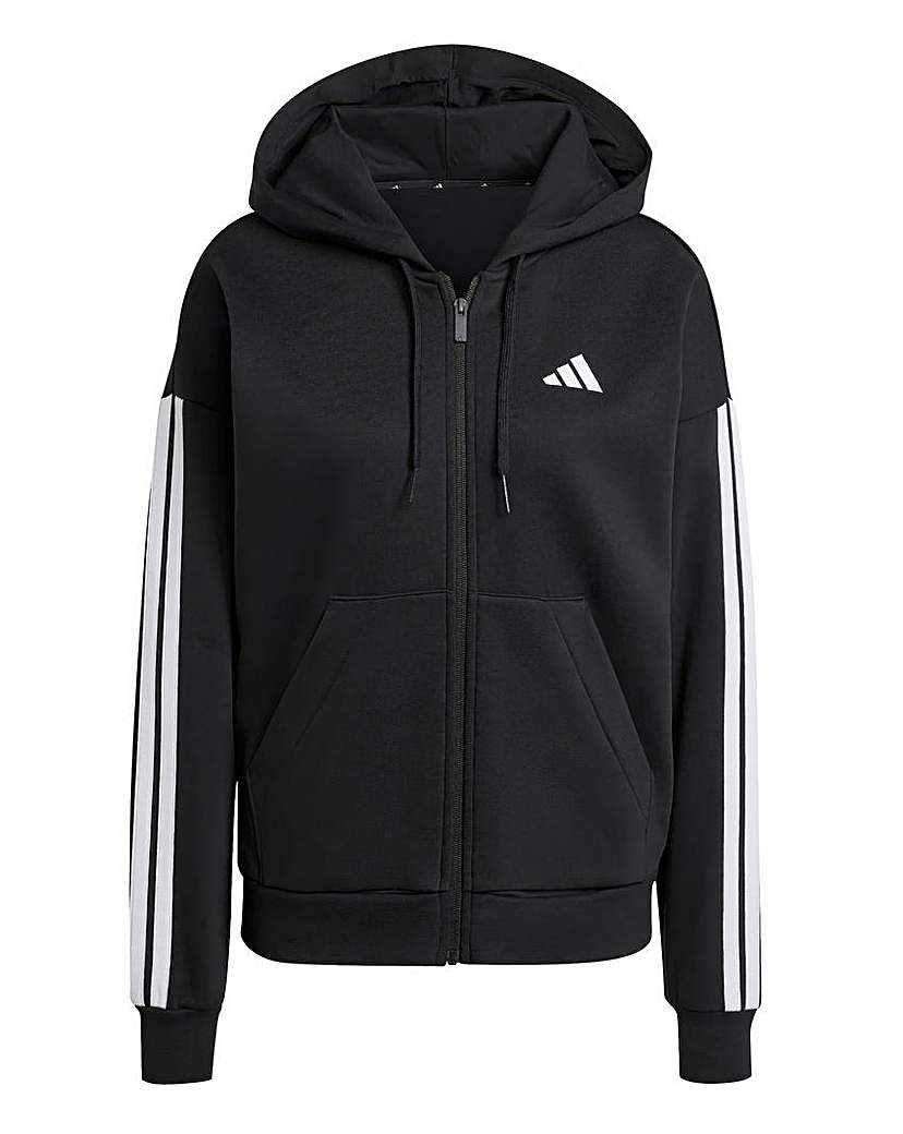adidas 3 Stripes Fleece Hoodie