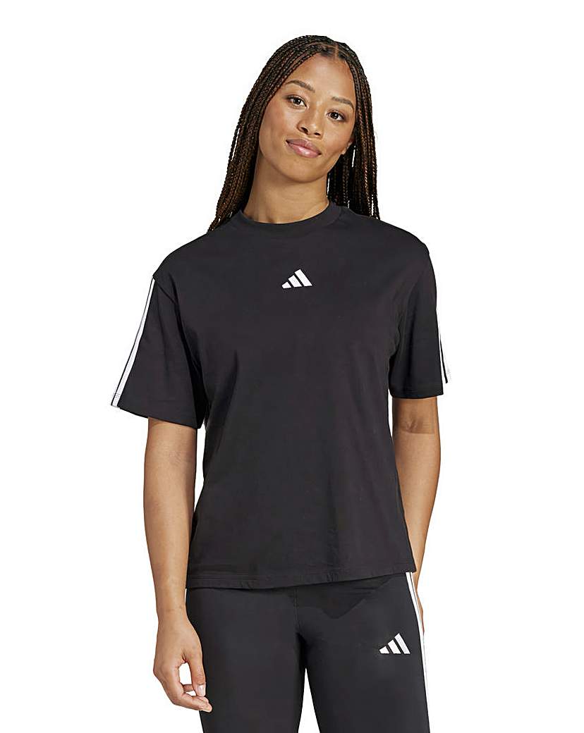 adidas 3 Stripes Boyfriend T-Shirt