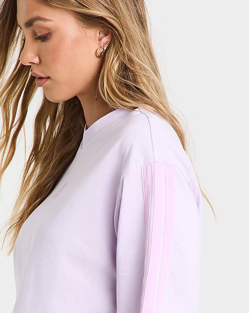 adidas 3 Stripes Boyfriend T-Shirt