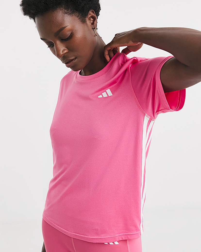 adidas 3 Stripes Workout T-Shirt