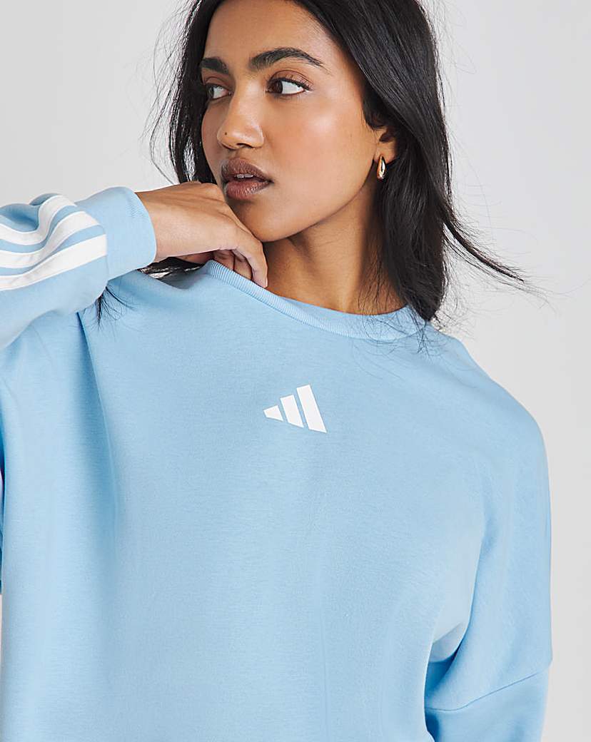 adidas 3 Stripes French Terry Sweatshirt