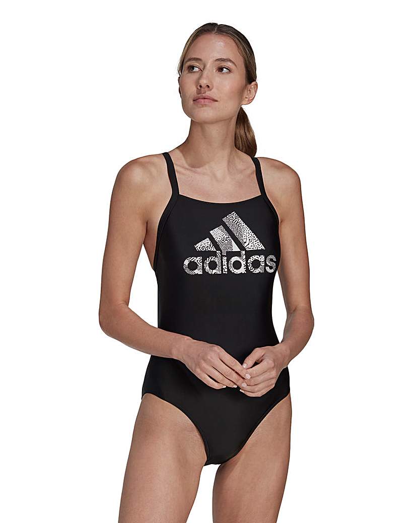 adidas Big Logo Swimsuit