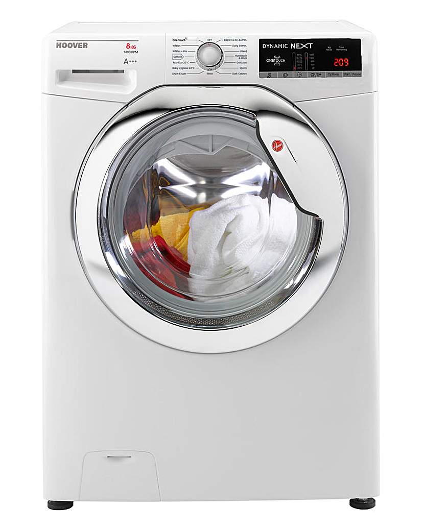Hoover 8KG 1400RPM Washing Machine White