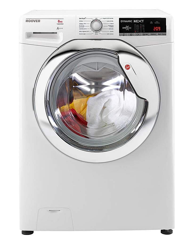 Hoover 8KG 1400RPM Washine Machine White
