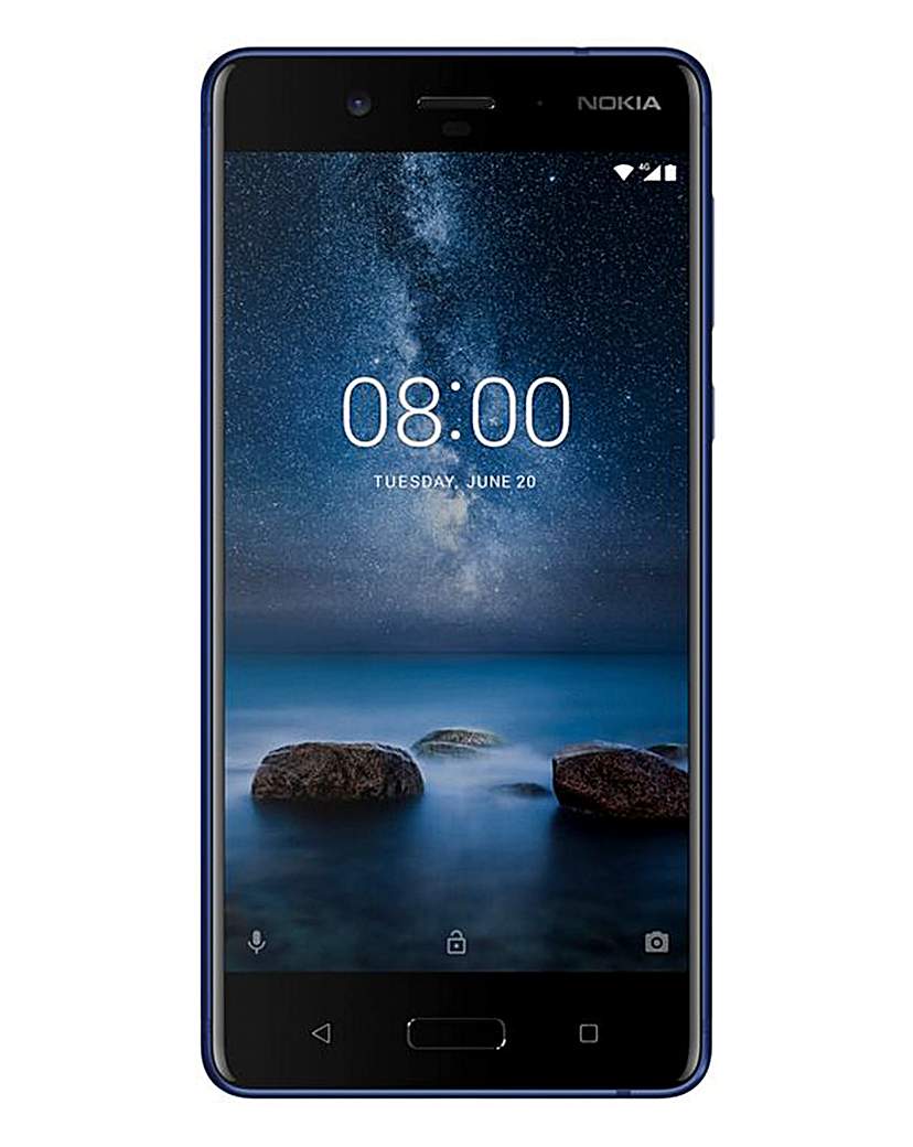 Nokia 8 Tempered Blue