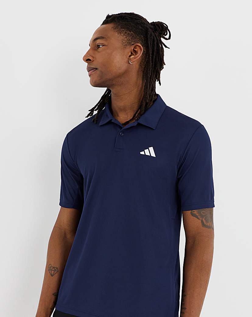 adidas Essentials Tech Polo Dark Blue adidas …