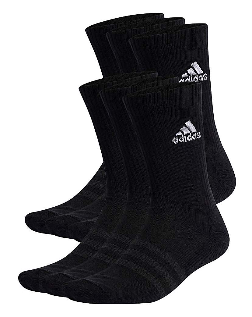 adidas Crew 6 Pack Socks