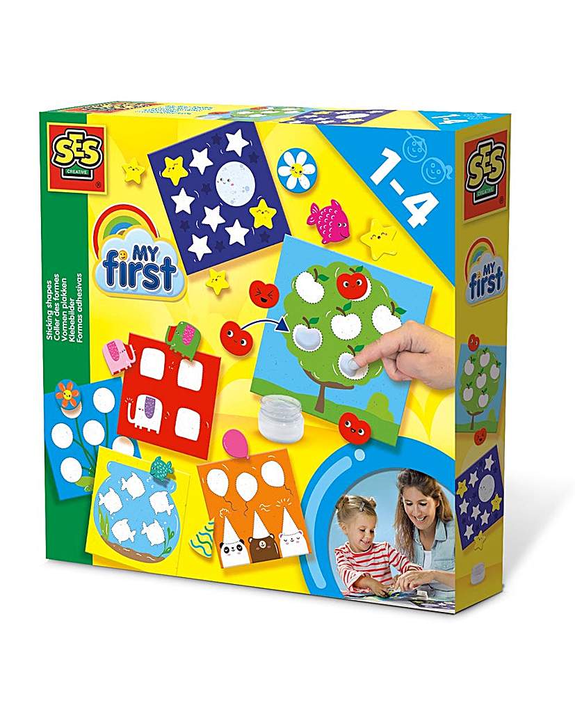 Image of Children's My First Sticking Shapes Set